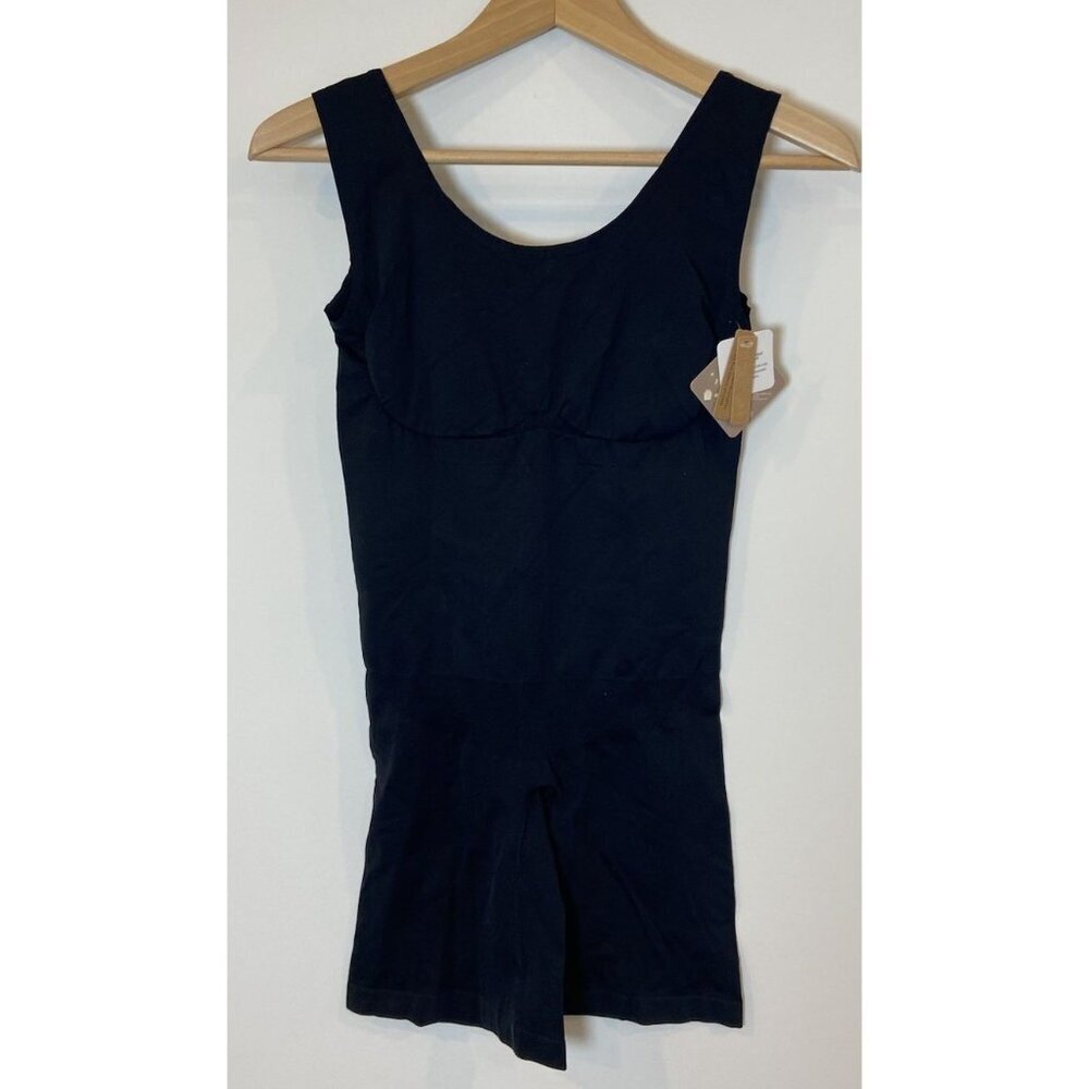 NWT Shapellx Bodysuit One Piece Shapewear Plus Black Size 3XL 4XL New